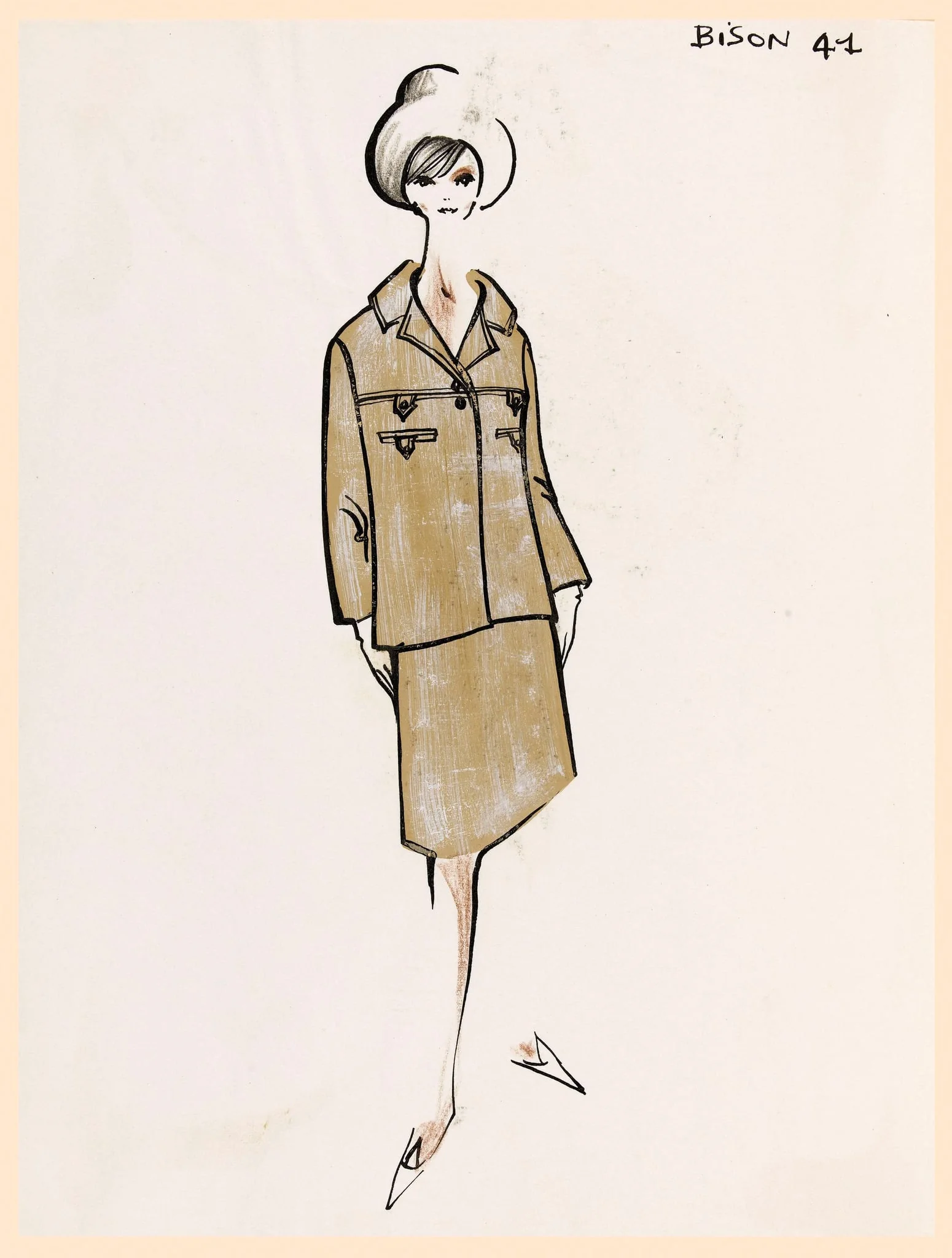 Bison, by Carven, 1962