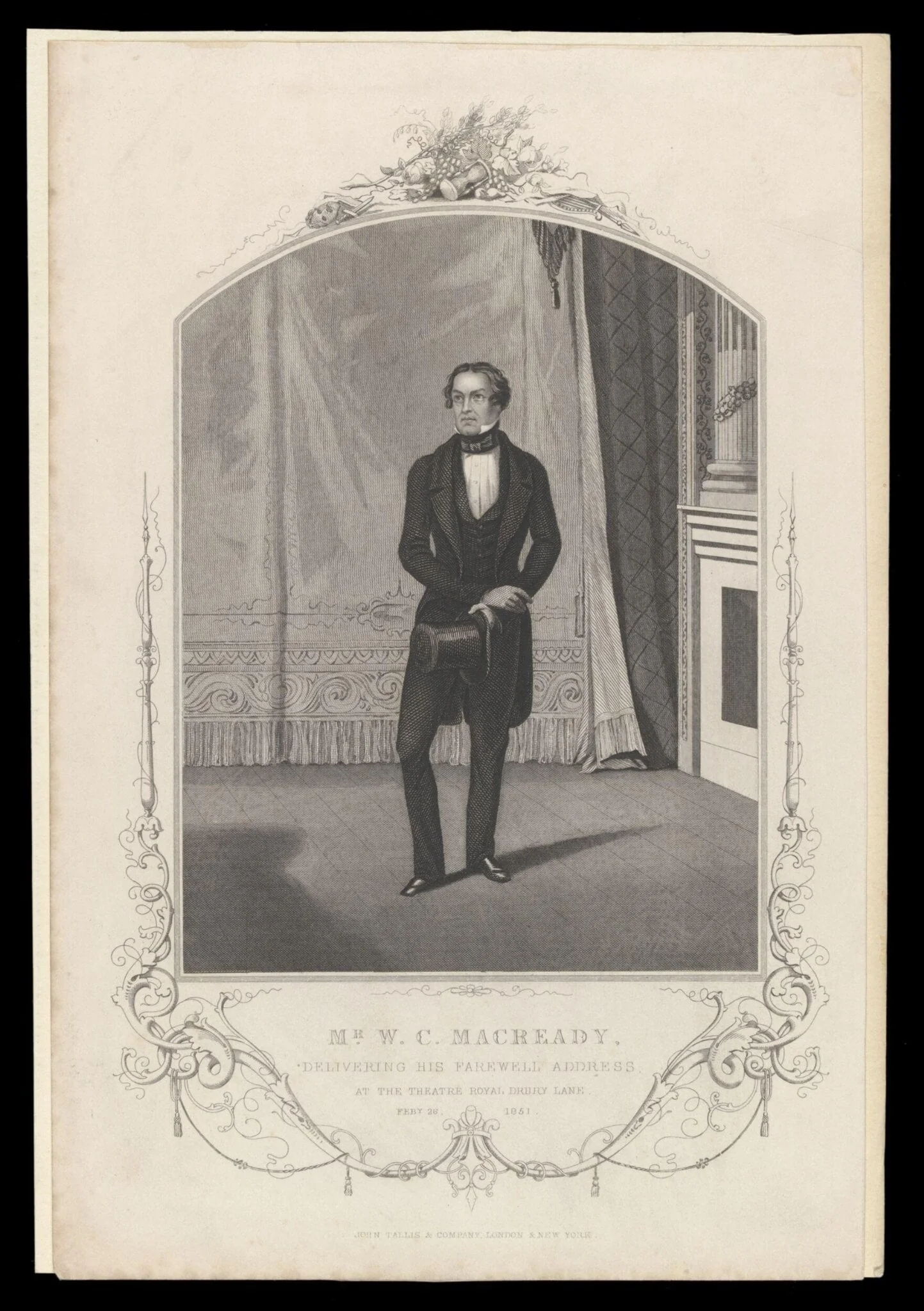 H Beard Print Collection, by John Tallis, 1851