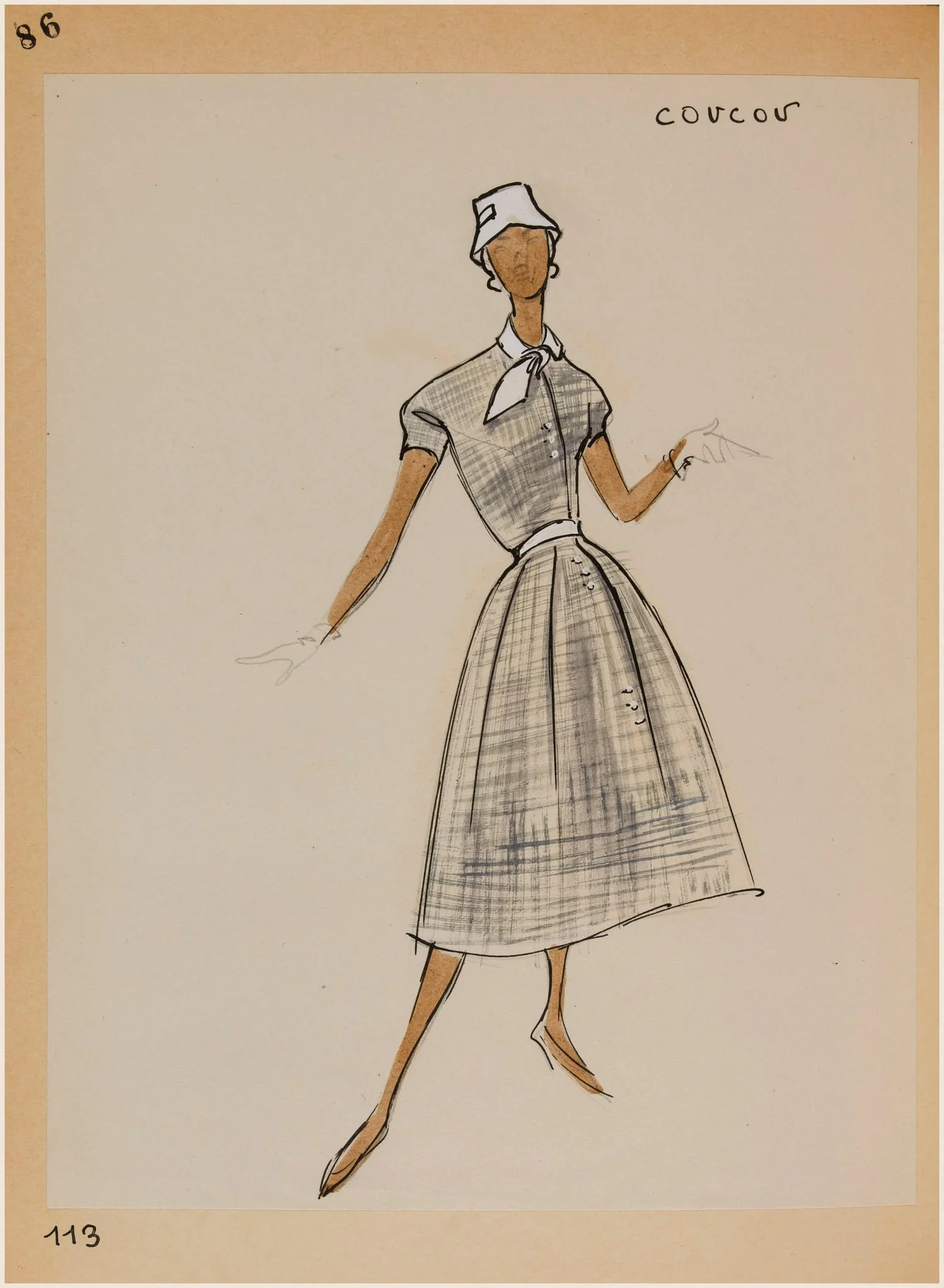 Coucou, by Carven, 1956