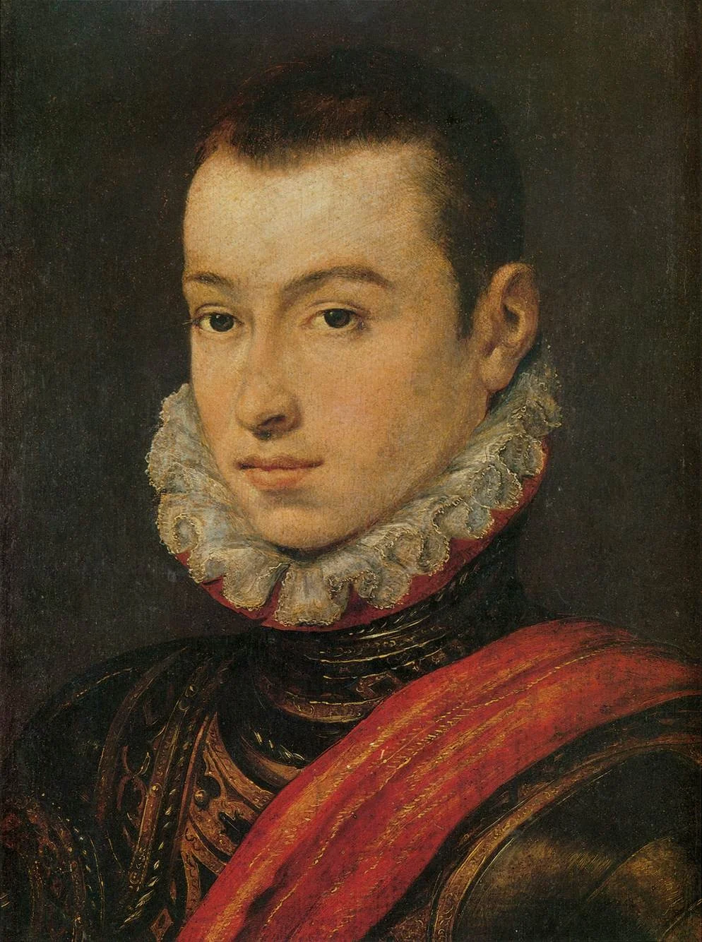 Young Nobleman, by Unknown, oil, 1600