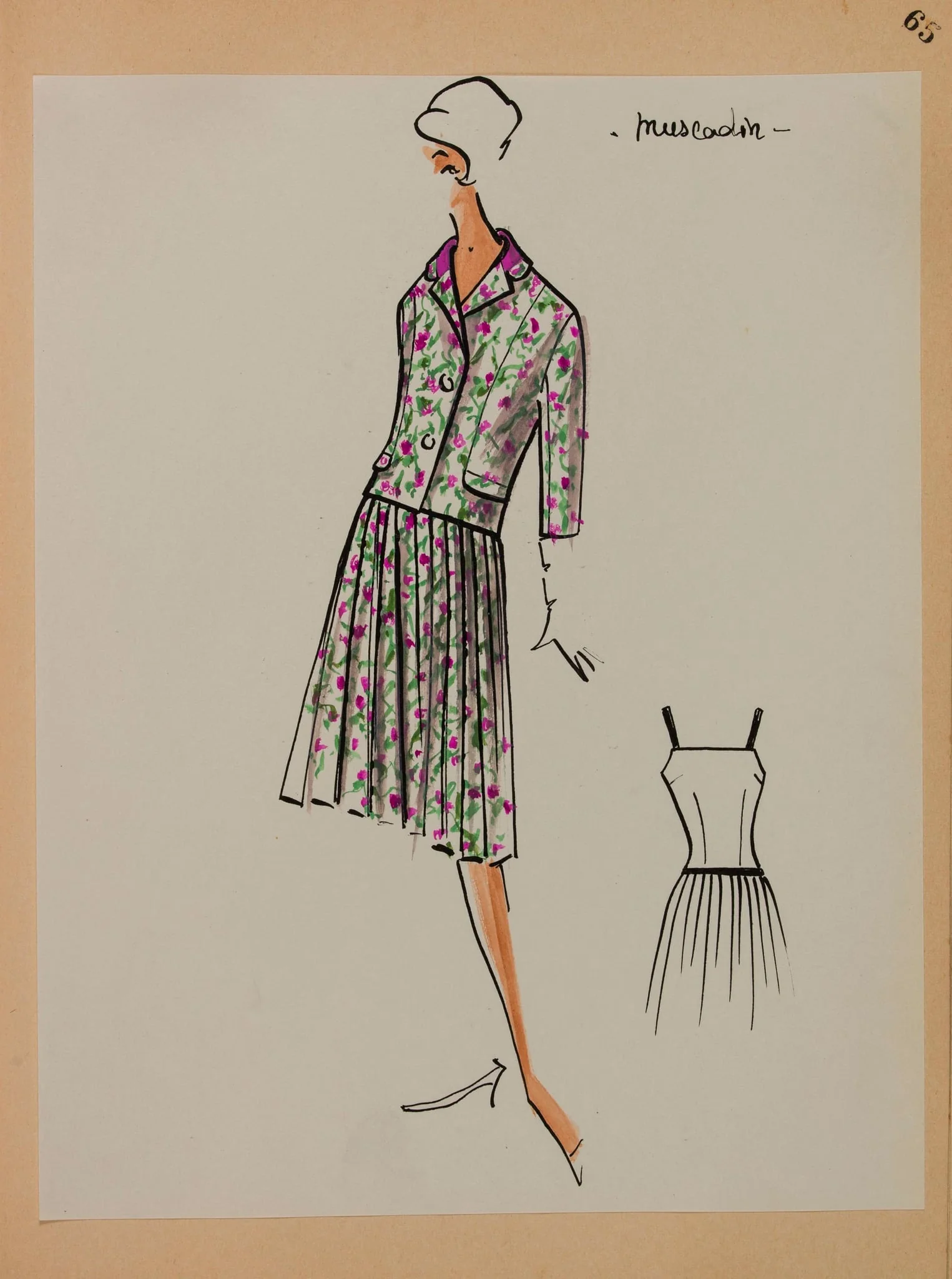 Muscadin, by Marie-Louise Carven, 1958
