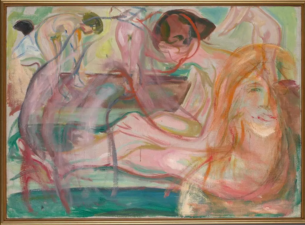 Women in the Bath