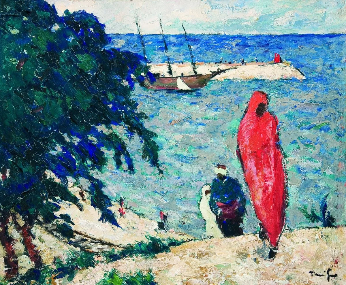 În Mangalia (Studiu), by Nicolae Tonitza, 1925