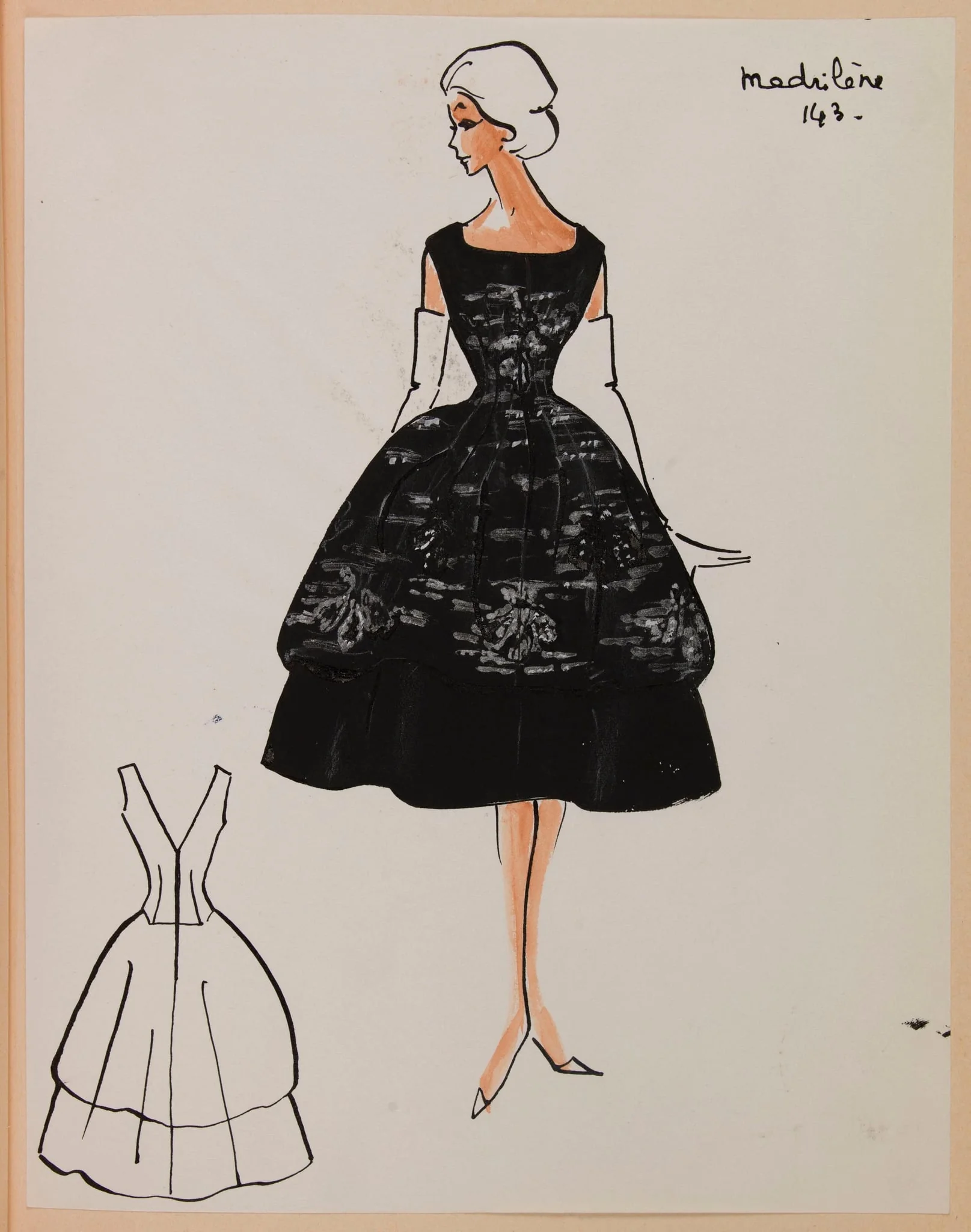 Madrilène, by Marie-Louise Carven, 1958