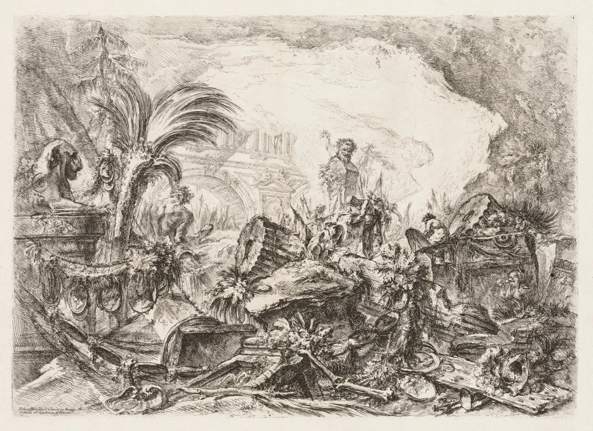The Triumphal Arch, by Giovanni Battista Piranesi, 1748