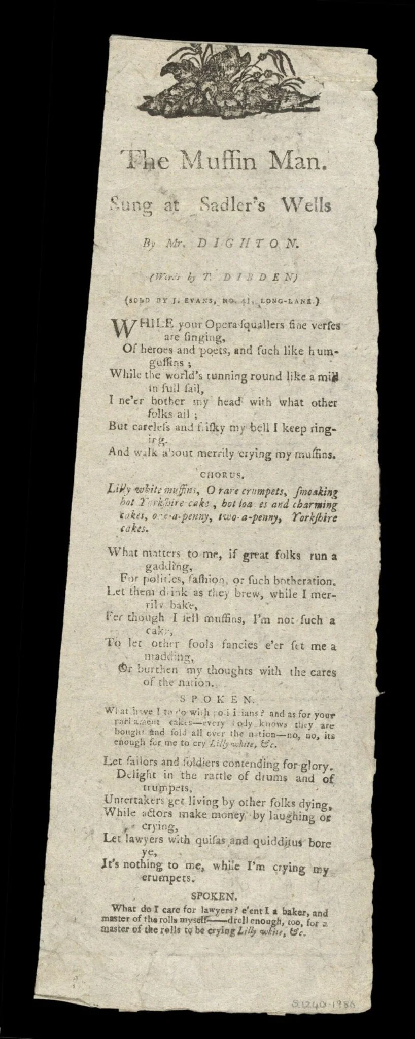Print Collection, by J. Evans, 1750