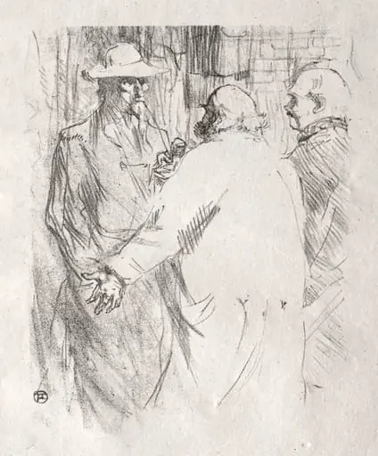 Au pied du Sinaï:  Clemenceau à Busk