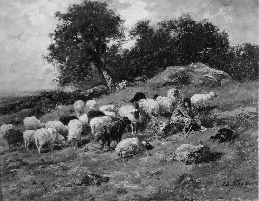 Shepherd and Sheep
