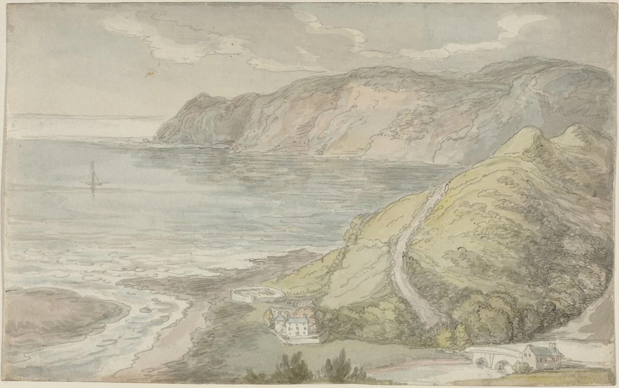 View from the Inn at Lynton