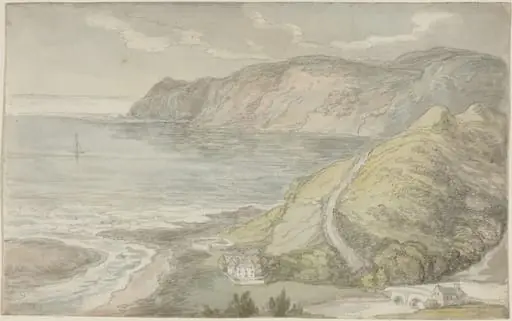 View from the Inn at Lynton