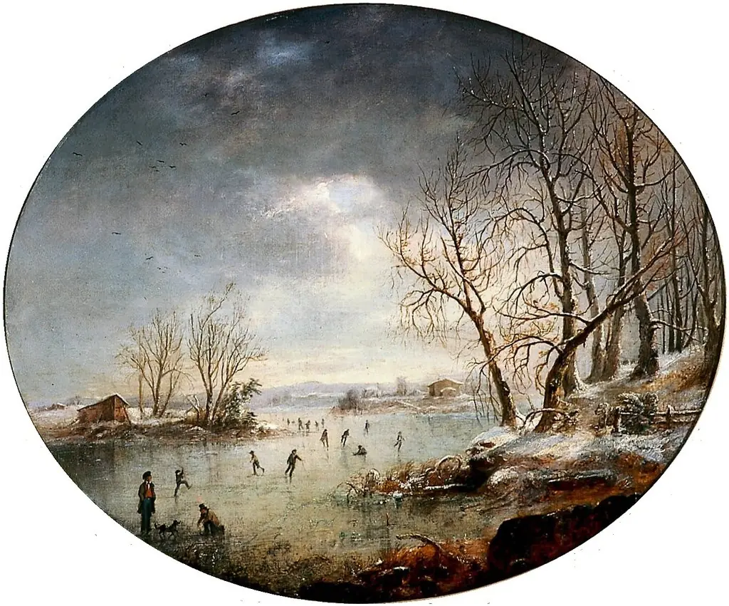 Winter Scene in New Jersey