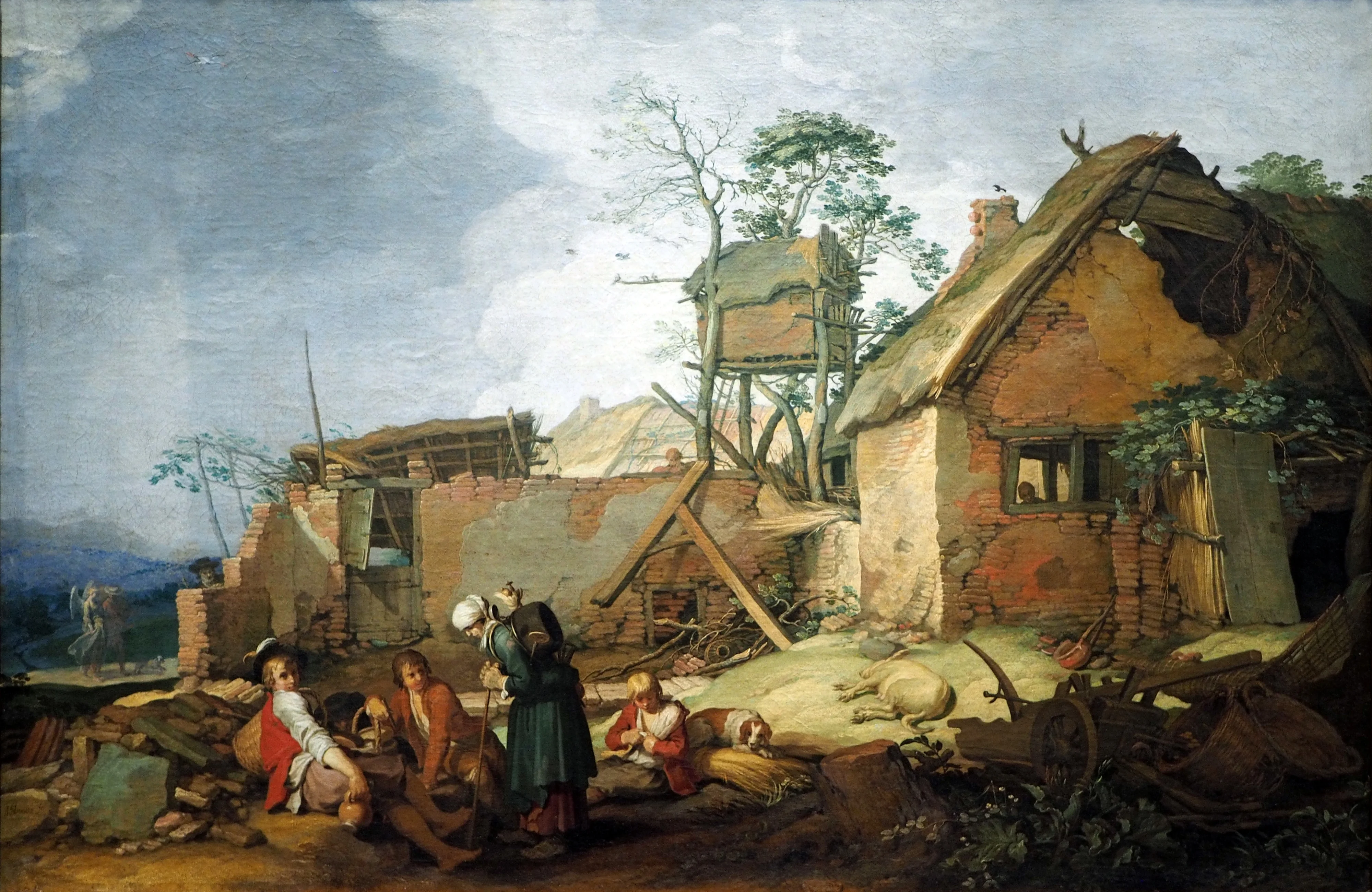 Landscape with Farmhouse