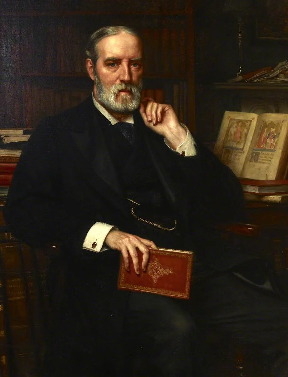 Sir Edward Maunde Thompson (1840–1929), Director and Principal Librarian (1888–1909), by Edward John, Sir Poynter, oil, 1909
