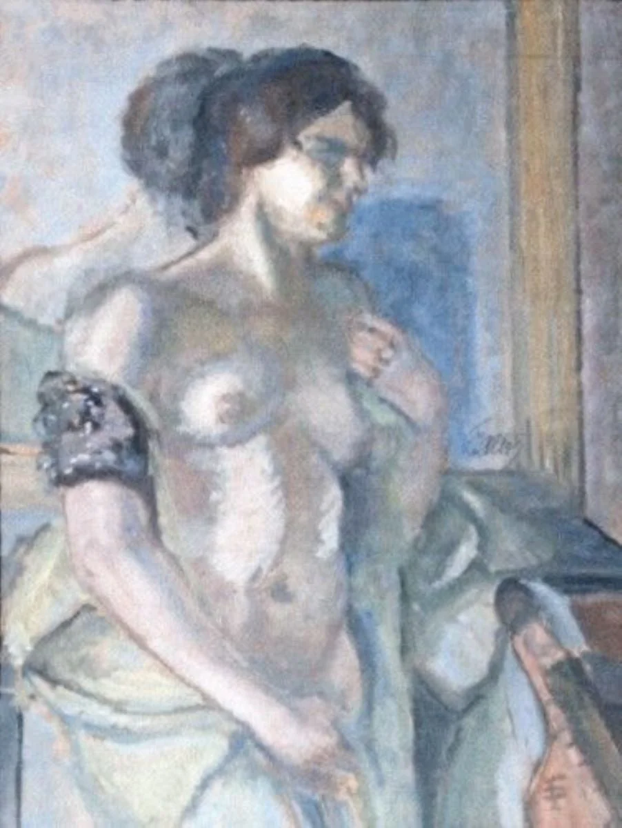 Nud de femeie, by Theodor Pallady, unspecified, 1942