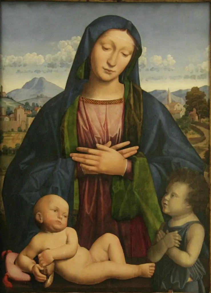 Madonna and Child with the Infant Saint John the Baptist