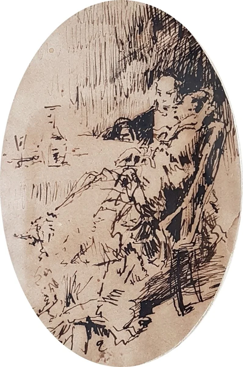 La masă, by Theodor Aman, 1871