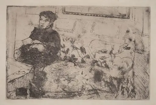 Interior: On the Sofa