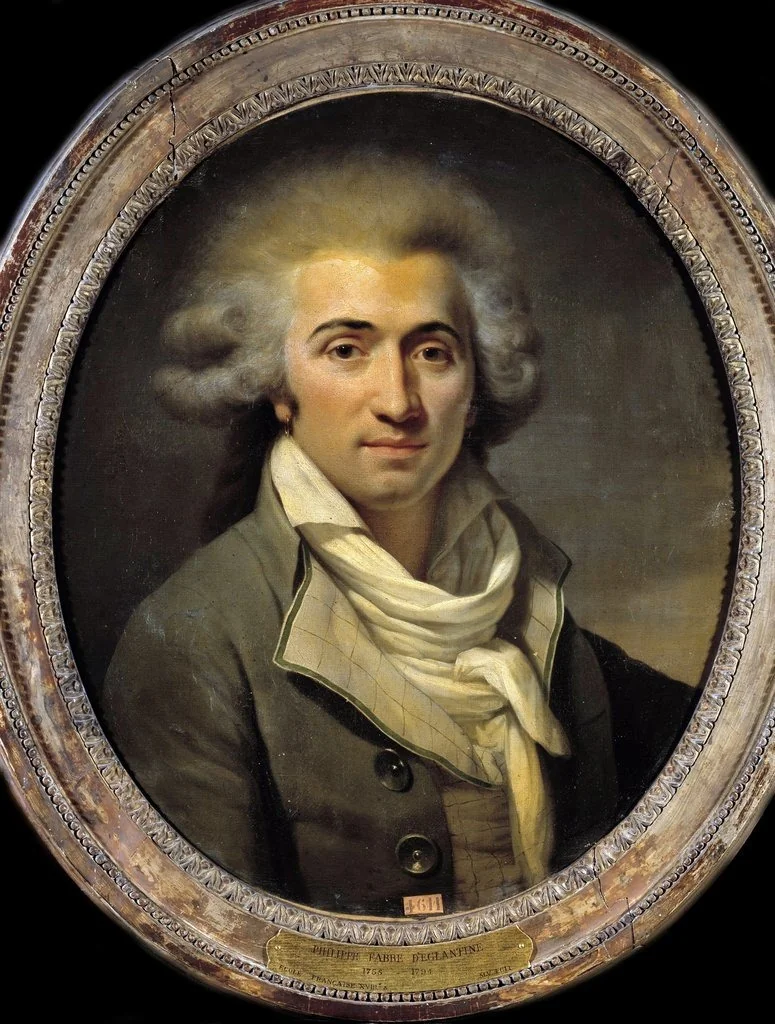Philippe François Nazaire Fabre named 'Eglantine'  (1750-1794), by Unknown, oil