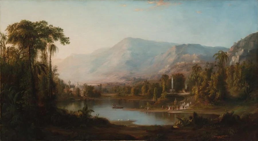 Vale of Kashmir, by Robert S. Duncanson, unspecified, 1867