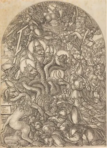 The Beast with Seven Heads and Ten Horns