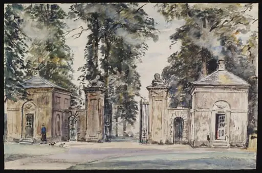 Entrance to Ramsbury Manor