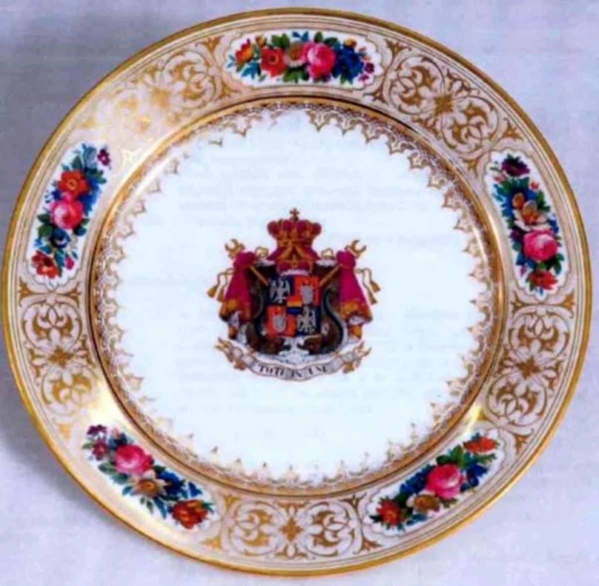 Serviciul de masă Al.I.Cuza, by Unknown, 1864