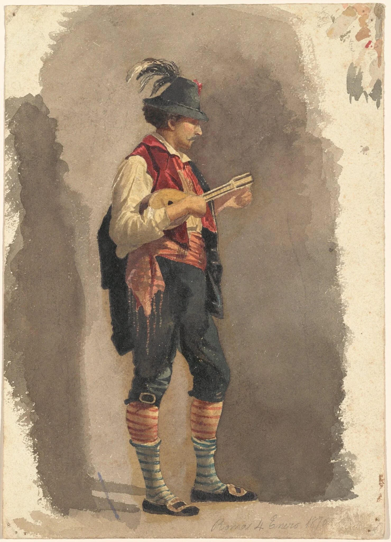 Standing Musician