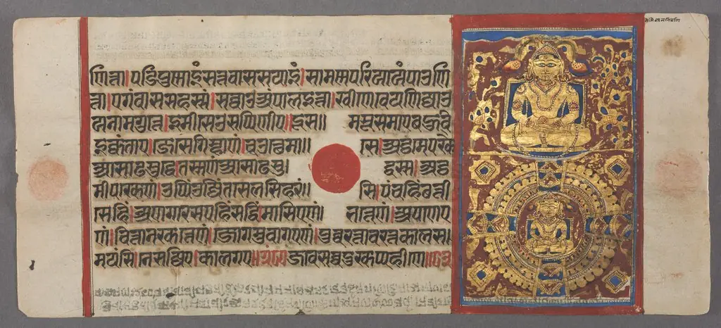 Teaching and Liberation of Nemi, from the Kalpa-sutra