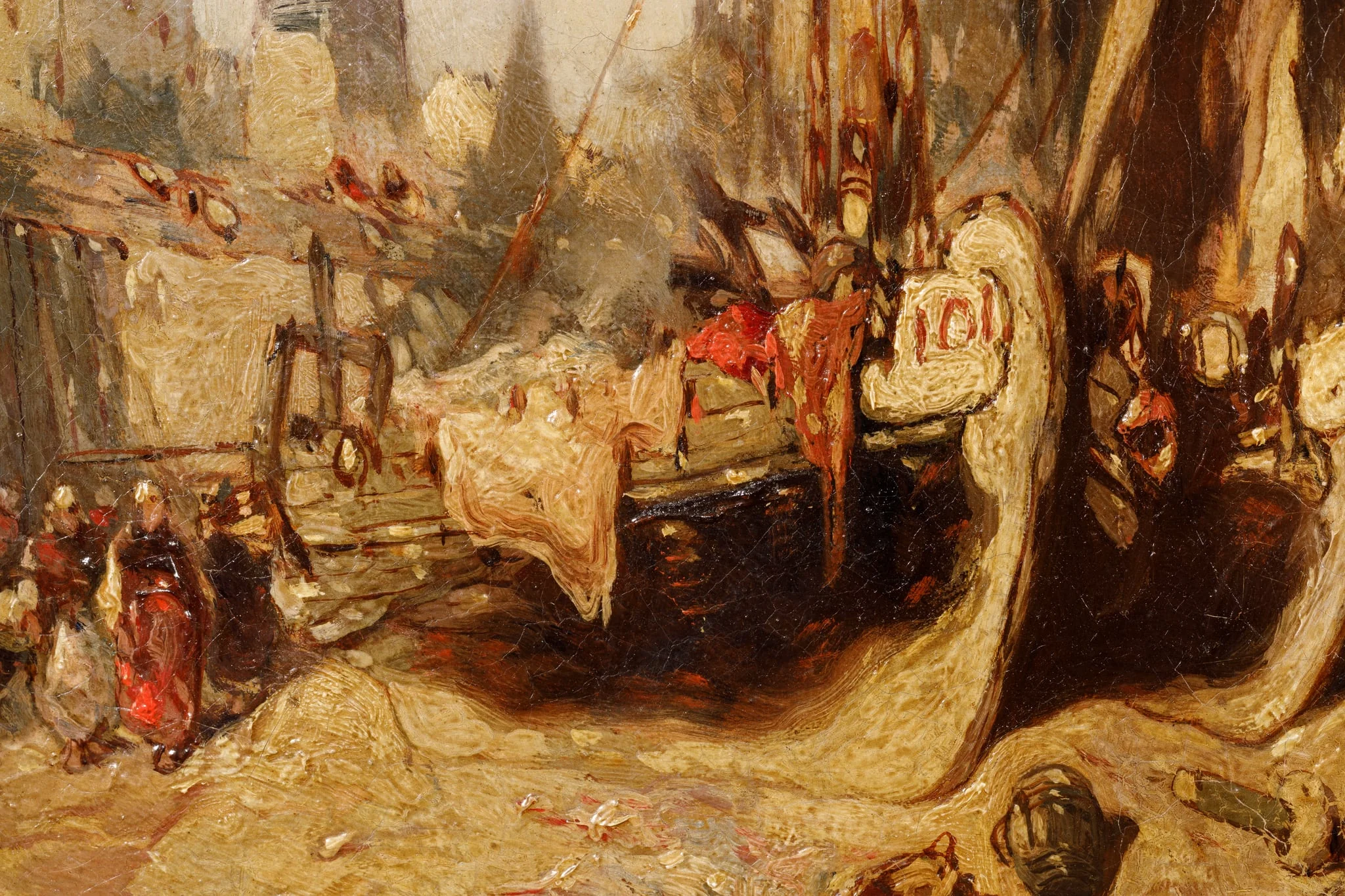 Bărci, by Eugene Deshayes, 1850