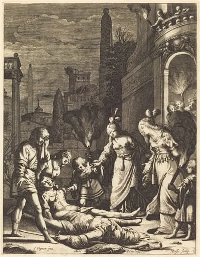 Illustration to Jean Desmarets' "L'Ariane"
