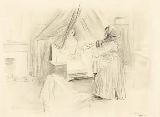 Le petit déjeuner (planche en largeur) (Breakfast) (horizontal plate)