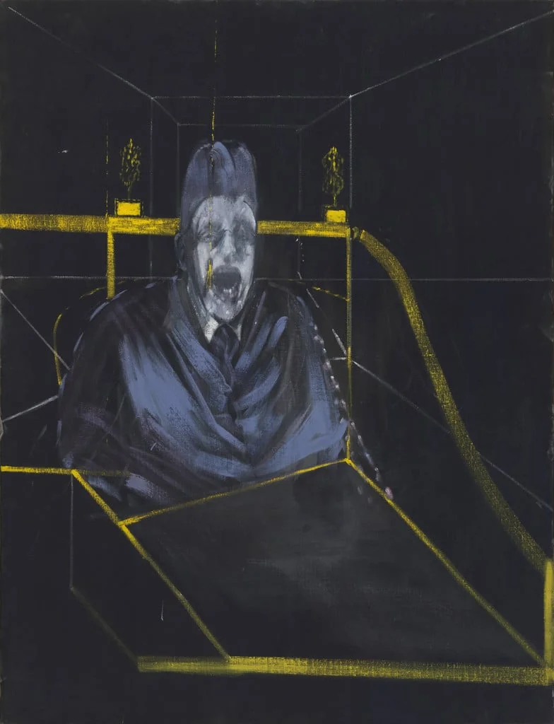 Untitled, by Francis Bacon, oil, 1953