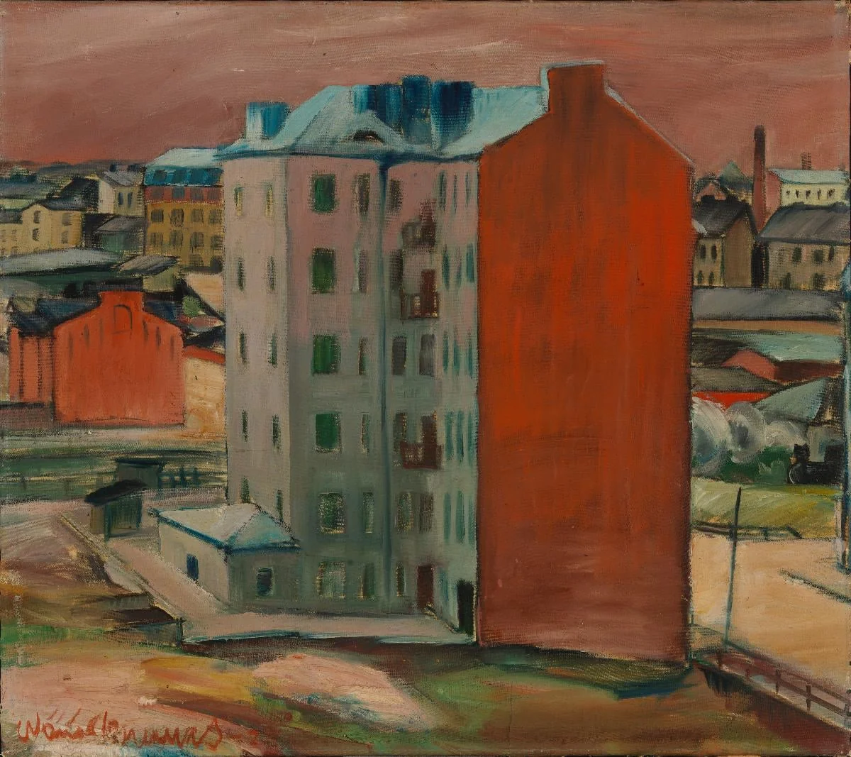 Ukkosta ja kuumuutta, by Väinö Kunnas, unspecified, 1922