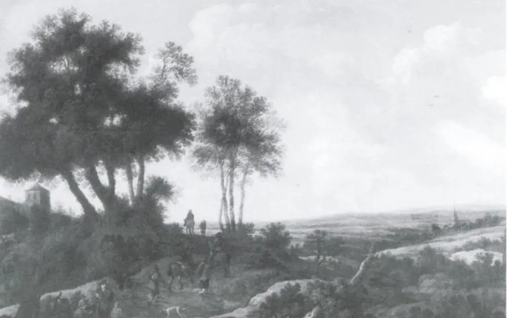 Landscape with Riders