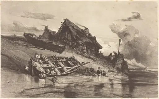 Chaumières de pêcheurs