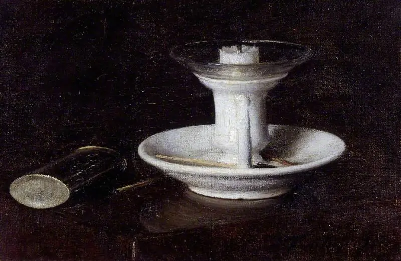 White candlestick