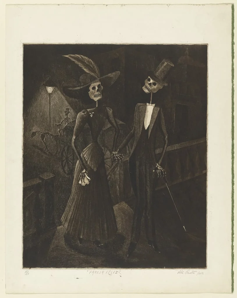 Untitled, by Vita Castro, ink, 1962