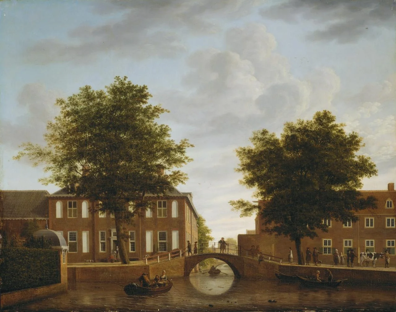 View of the Zuidsingel, Amersfoort, by Jan Ekels the Elder, unspecified, 1770