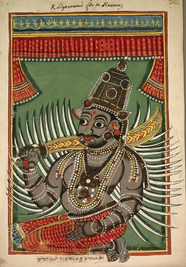 Khadgaroma, Son of Ravana, by Unknown, unspecified, 1720