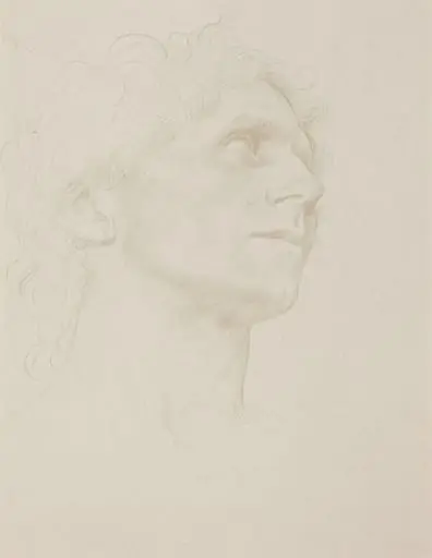 Study of Woman's Head, Turned Right