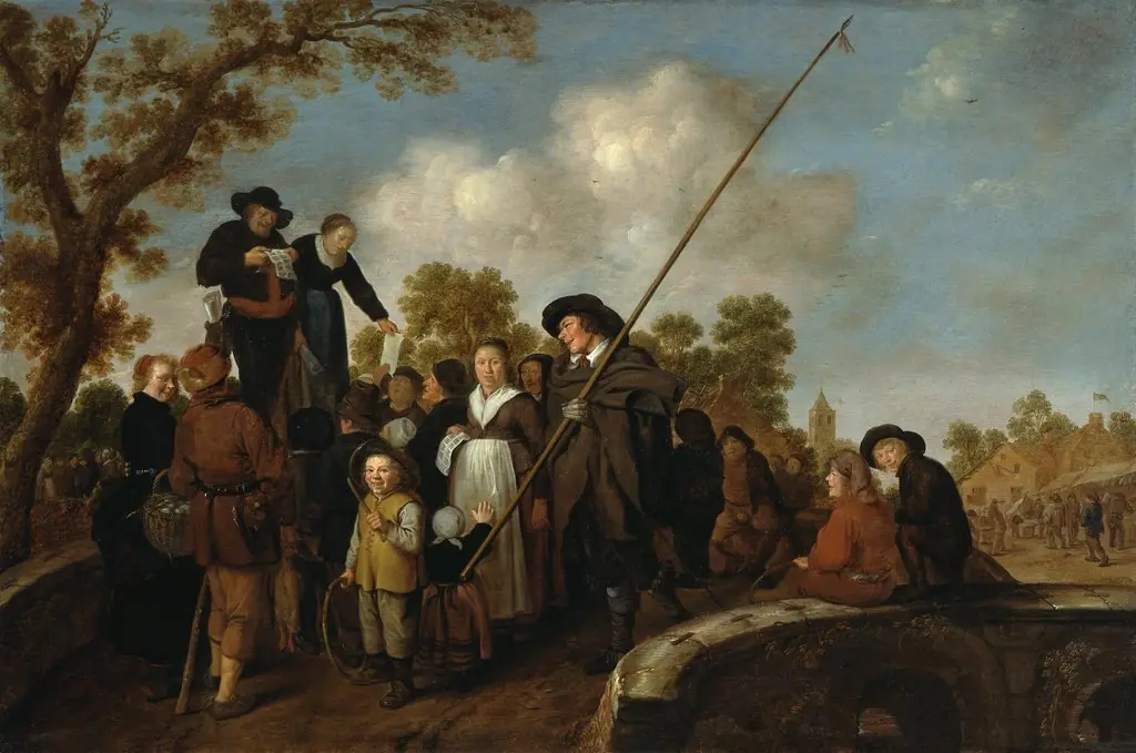 Itinerant Hawkers at a Fair