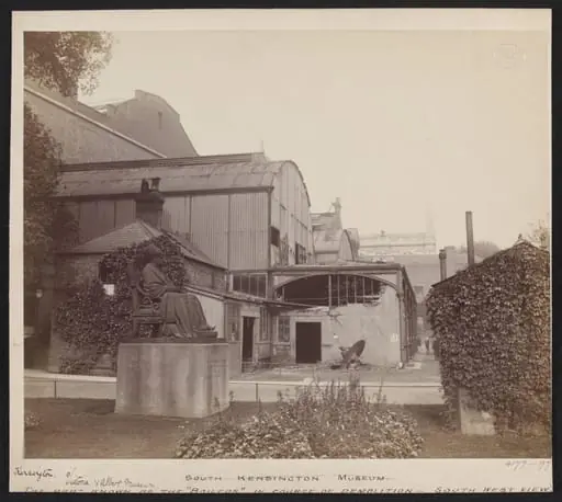  Remains of the 'Brompton Boilers', in October 1897, in the course of demolition