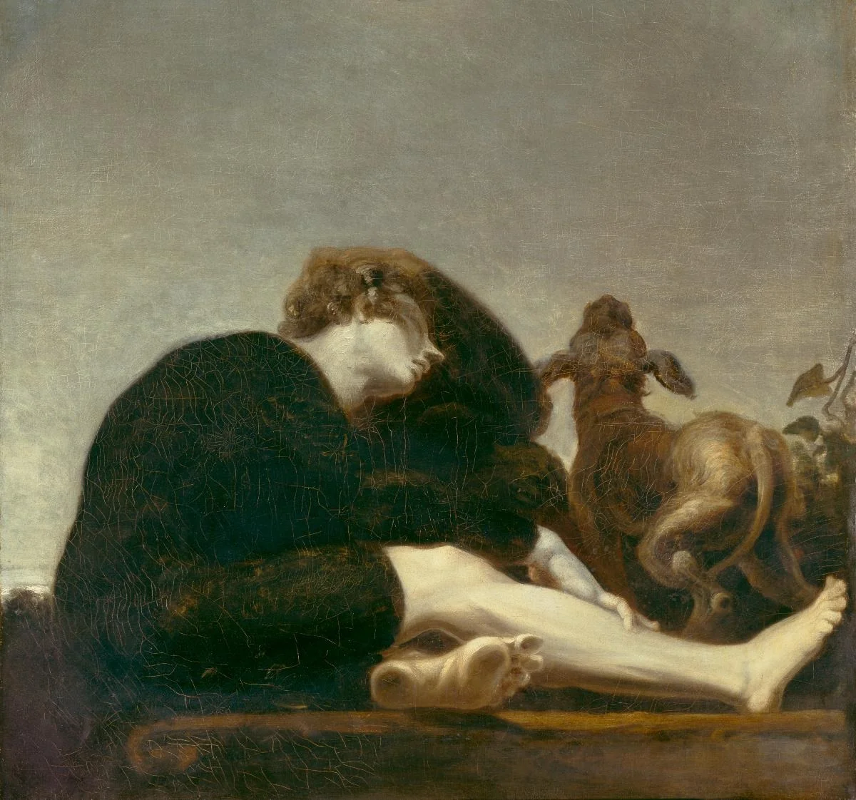 Einsamkeit im Morgenzwielicht, by Henry Fuseli, oil, 1798