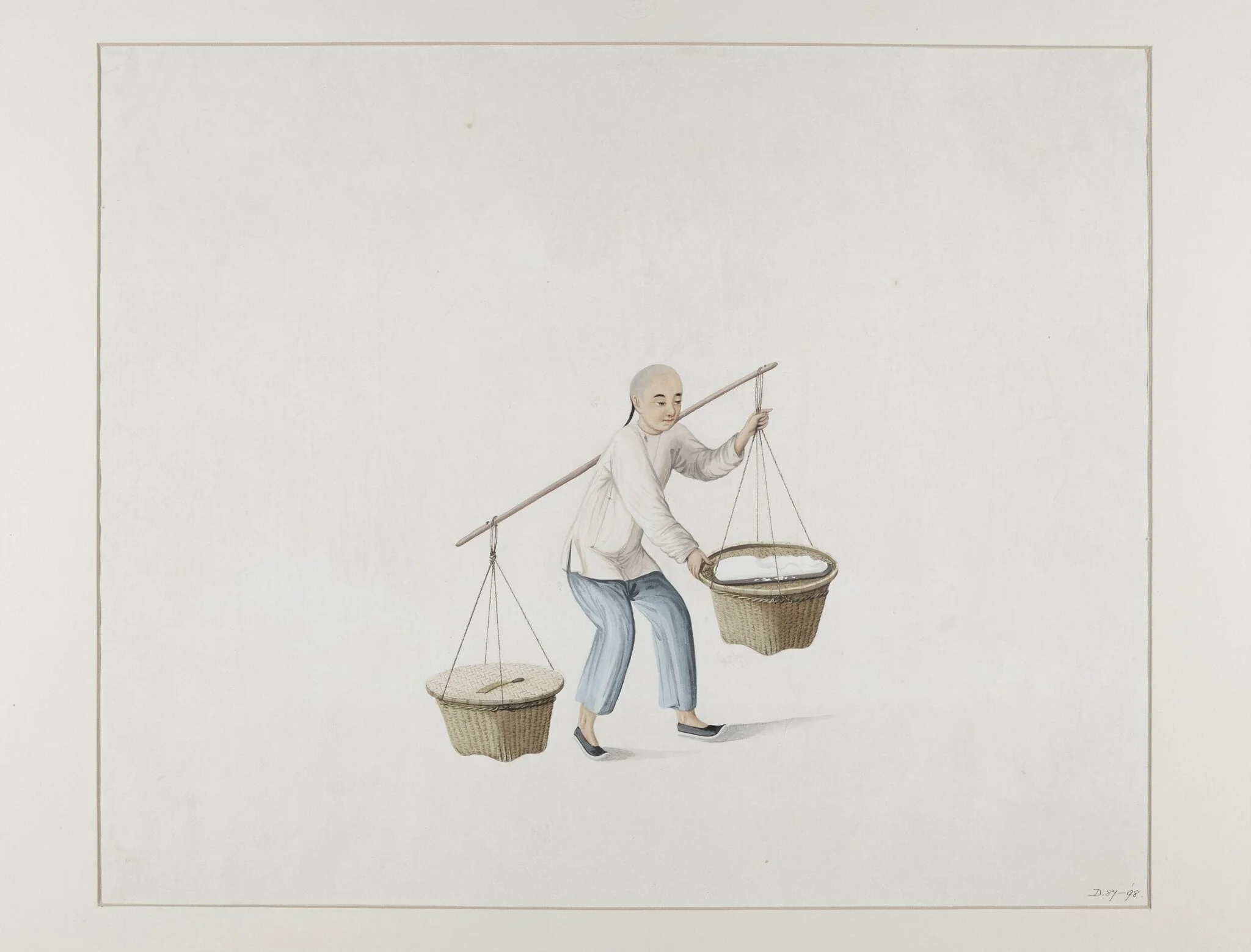 Mai Jiang, by Puqua, paint, 1790