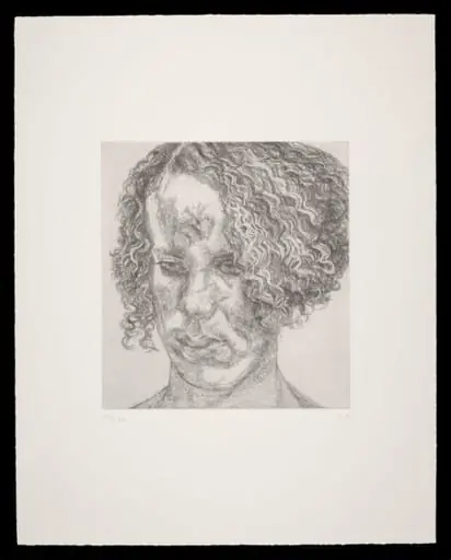 Girl with Fuzzy Hair
