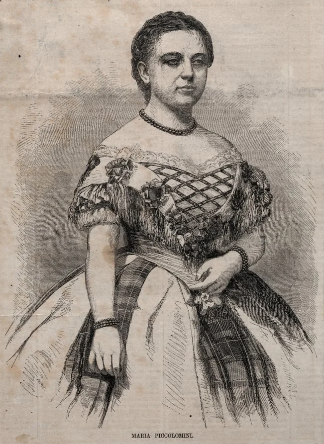 Maria Piccolomini, by Winslow Homer, 1859