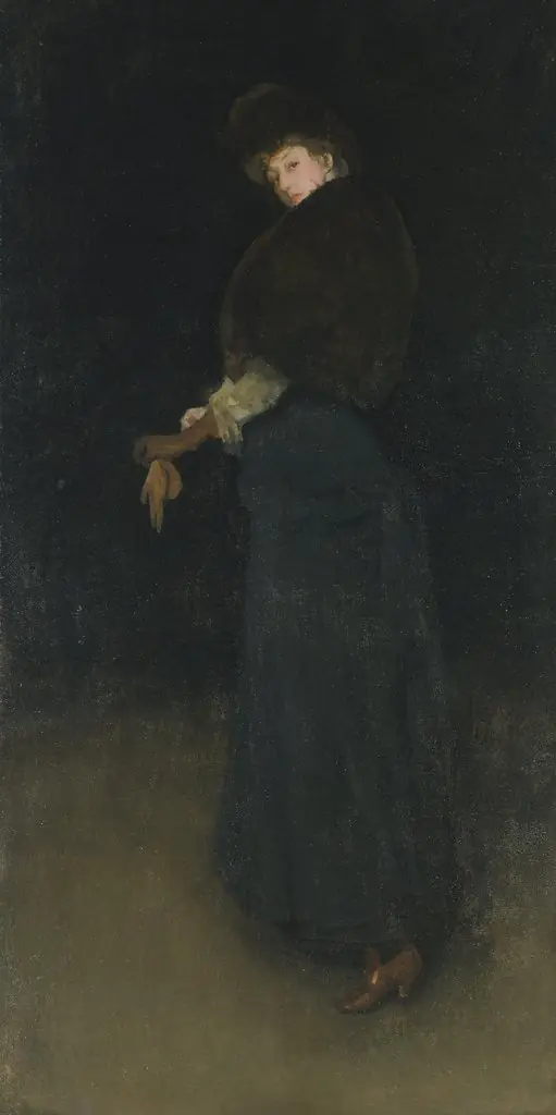 Arrangement in Black (The Lady in the Yellow Buskin)