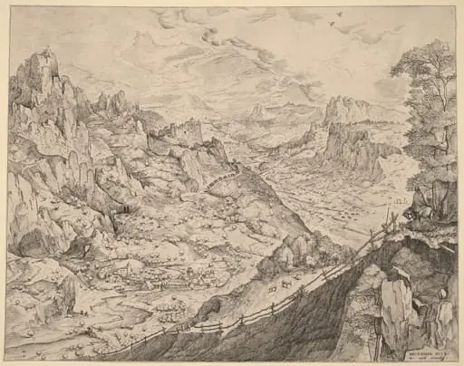 Large Alpine Landscape