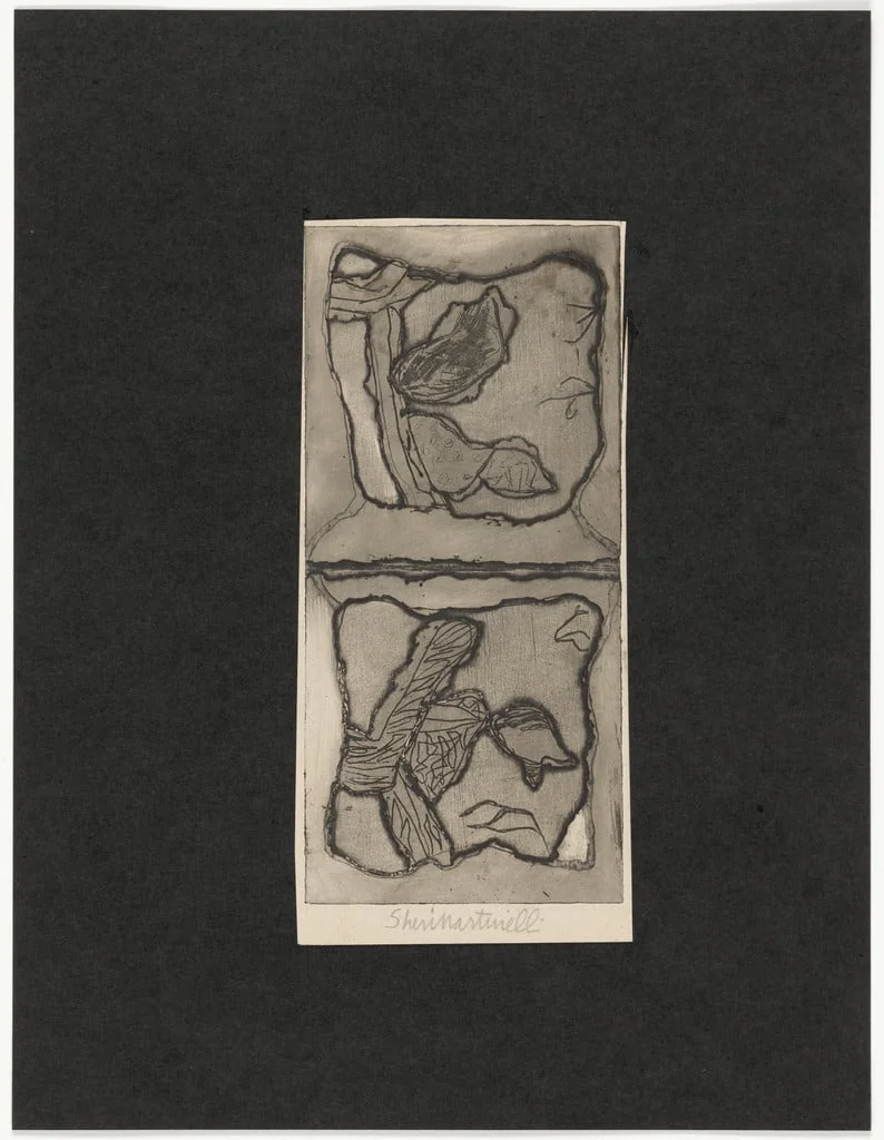 Untitled, by Sheri Martinelli, ink, 1946