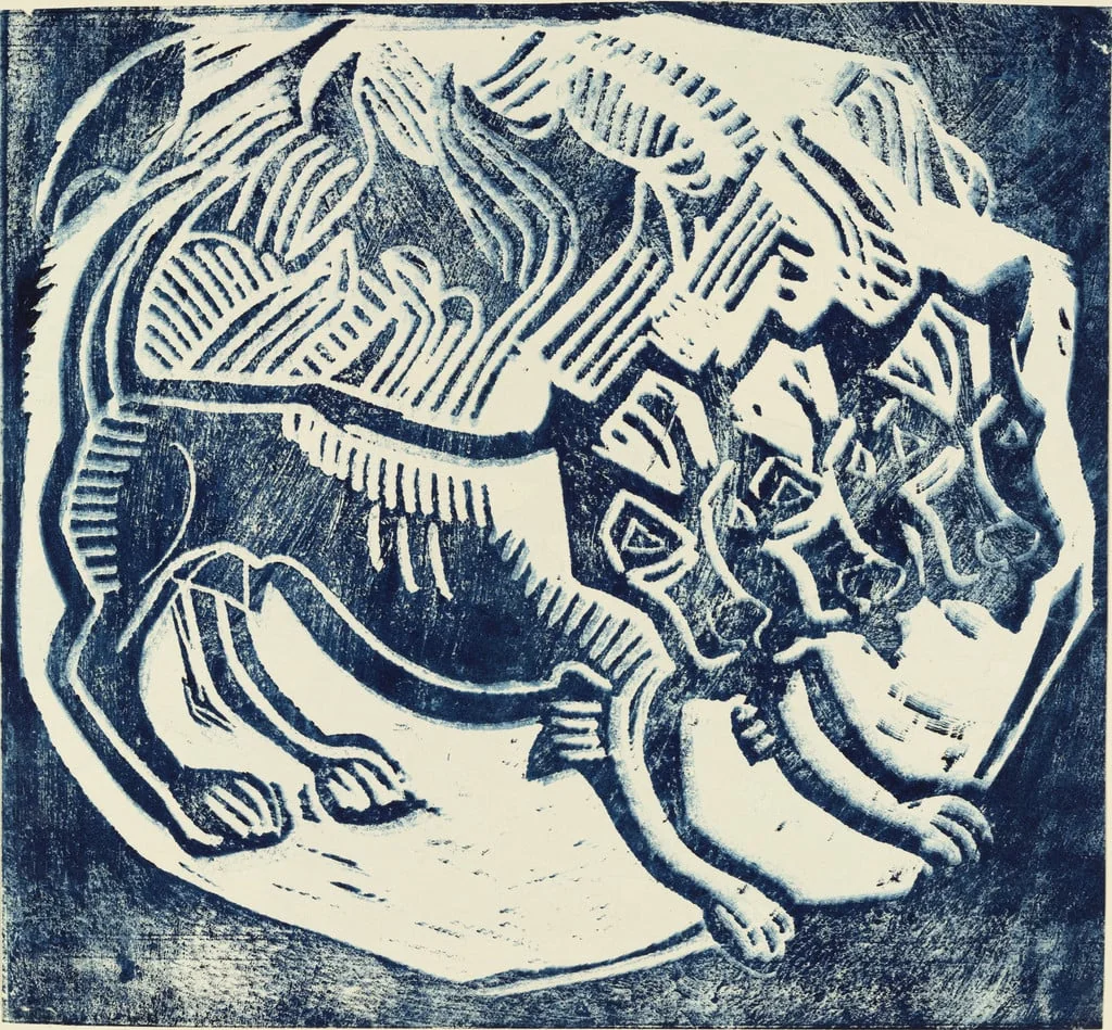 Untitled, by Christian Rohlfs, 1912